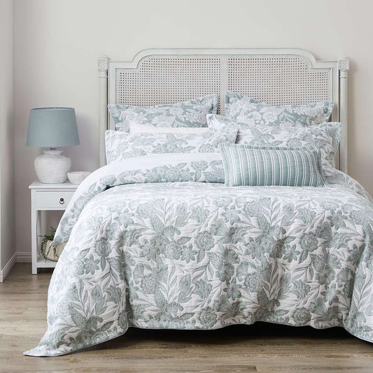 Hayman Mist Quilt Cover Set by Private Collection