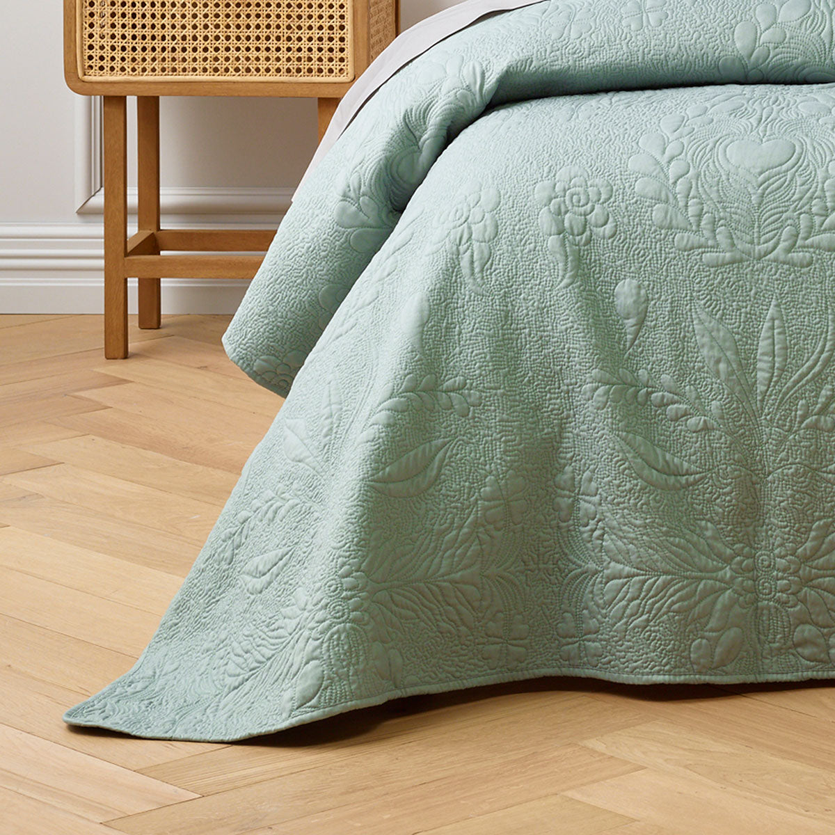 Florida Bedspread Set Sage By Bianca