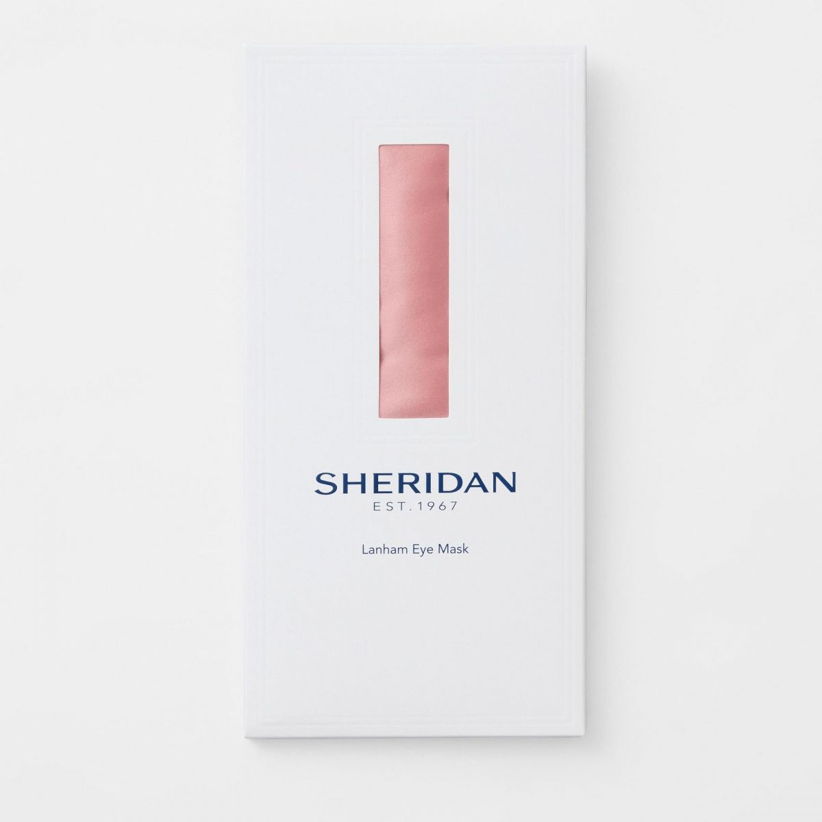 Lanham Silk Eye Mask ROSE PINK by Sheridan