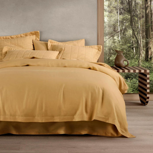 Abbotson Rockmelon Linen Quilt Cover by Sheridan