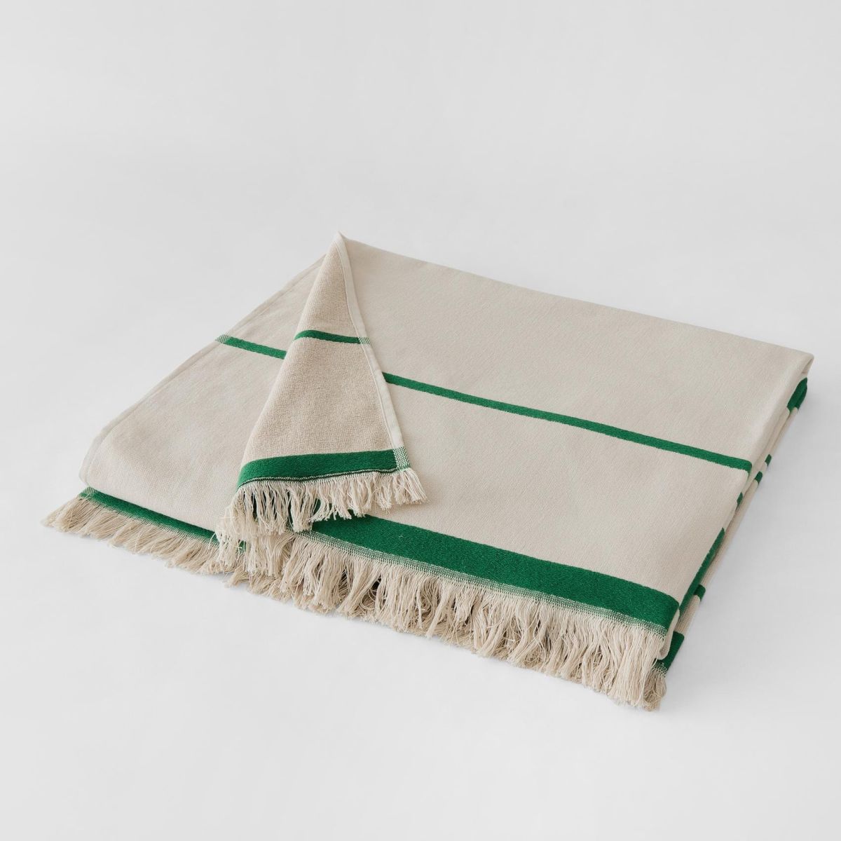 Reef Water Flax Beach Towel by Sheridan