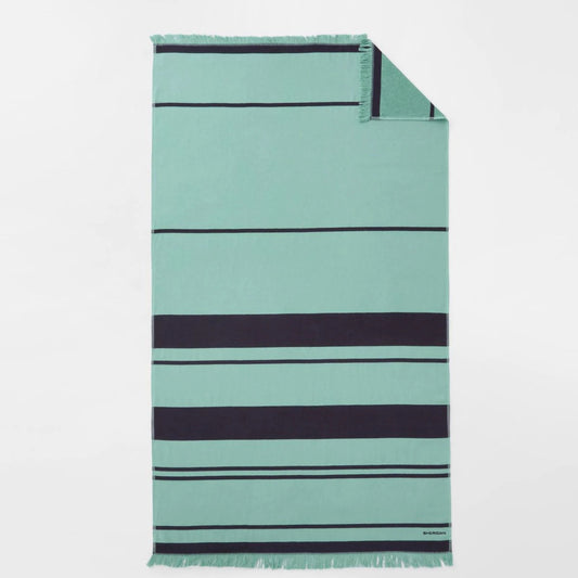 Reef Water Aqua Beach Towel by Sheridan