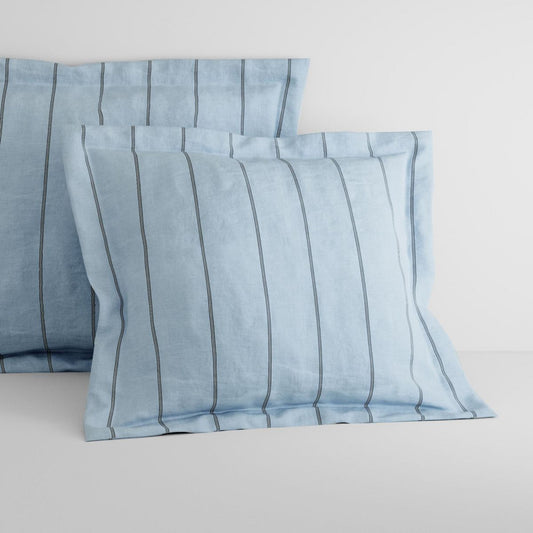 Abbotson Spa Stripe Tailored European Pillowcase by Sheridan