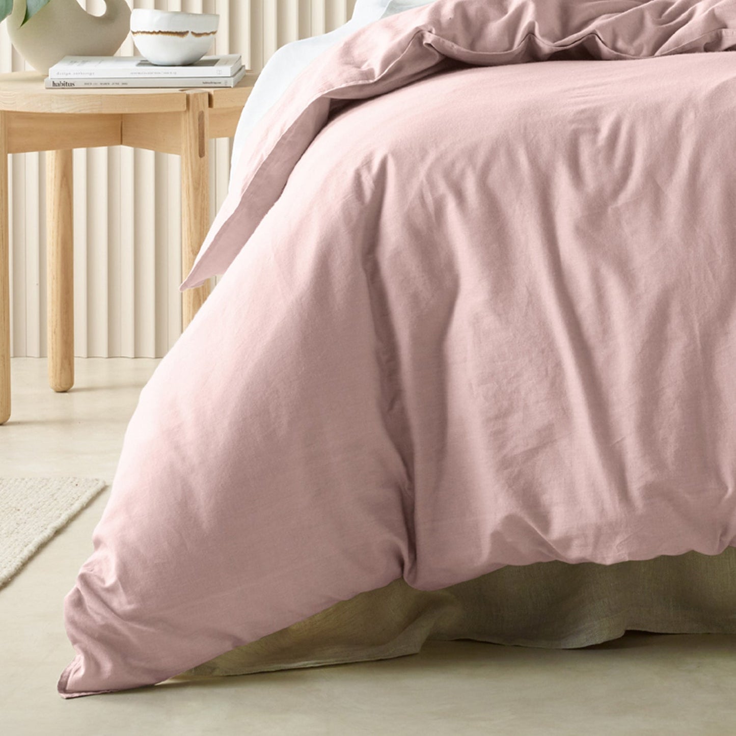 Acacia Blush Quilt Cover Set by Bianca