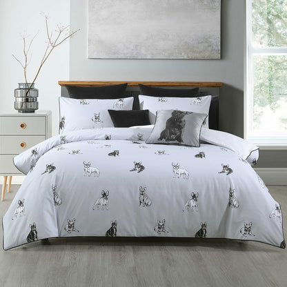 French Bulldog Quilt Cover Set by Bianca