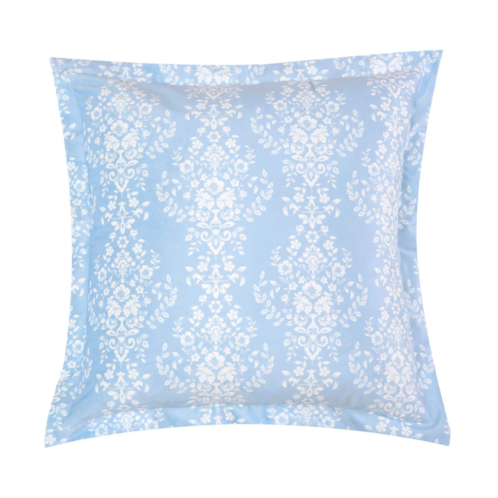 Ravello Blue Square Filled Cushion 43 x 43cm by Bianca