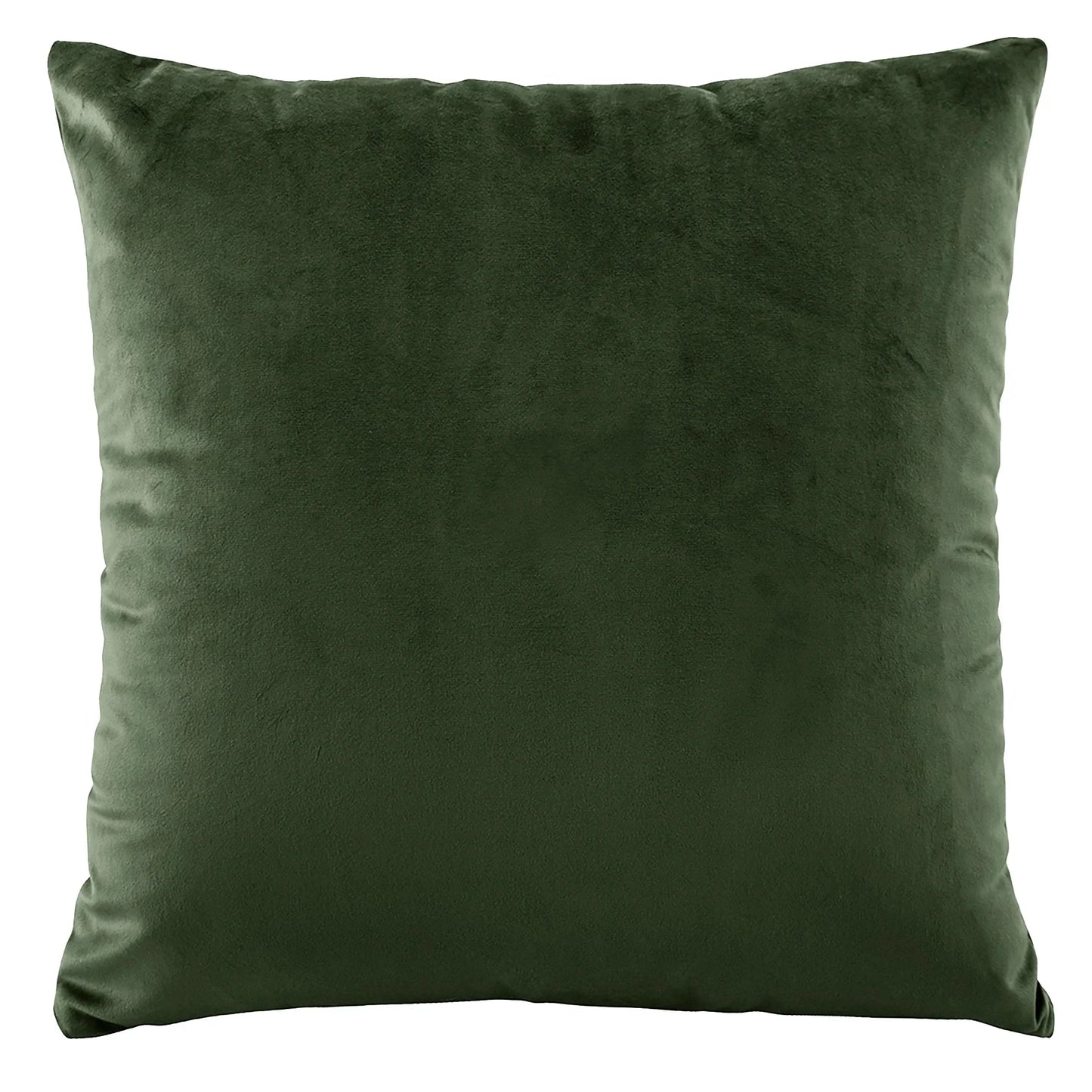 Vivid Velvet 43x43cm Filled Cushion FOREST GREEN by Bianca