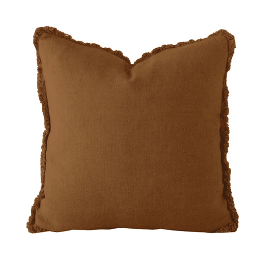 Linen Cushion - Square - Hazel by Bambury