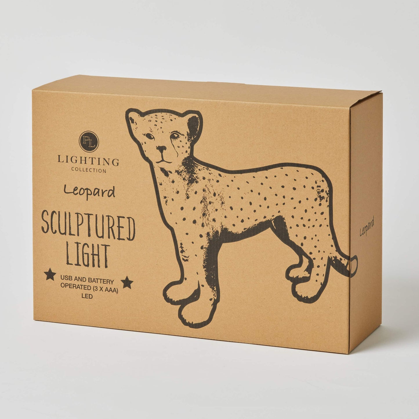 Kids Lamp Night Light-Leopard by Jiggle & Giggle