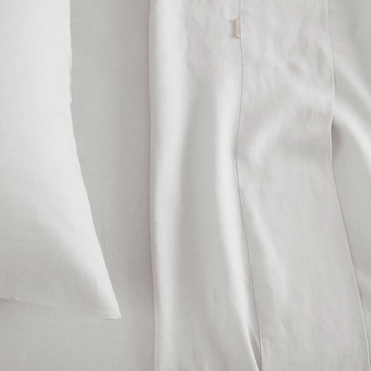 Abbotson WHITE  Linen Flat Sheet by Sheridan