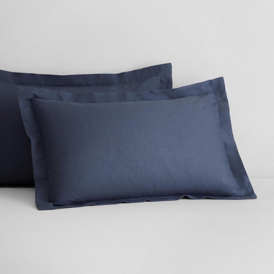 Abbotson Ink Linen Tailored Pillowcase Pair by Sheridan