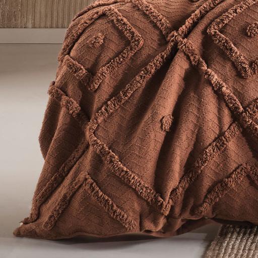 Adalyn Pecan Quilt Cover Set by Linen House