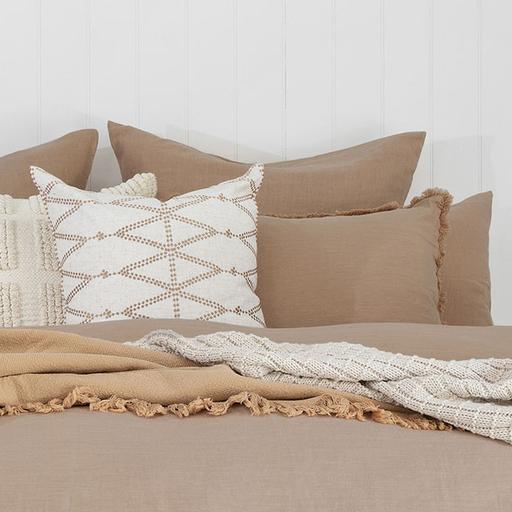 Linen Sheet Set Tea Rose by Bambury