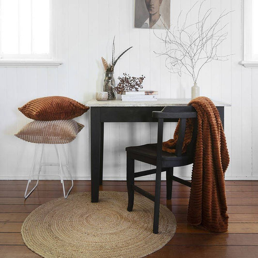 Channel Throw Cayenne by Bambury