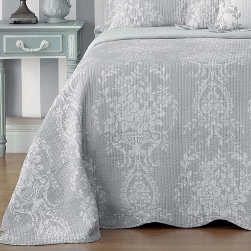 Florence Bedspread Range Grey by Bianca