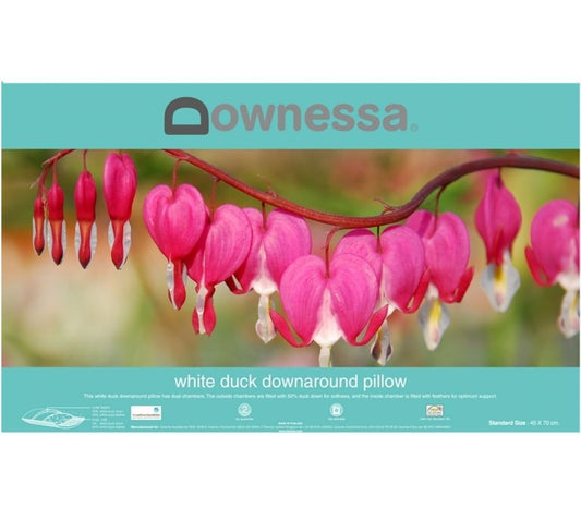 Downessa White Duck Downaround Pillow