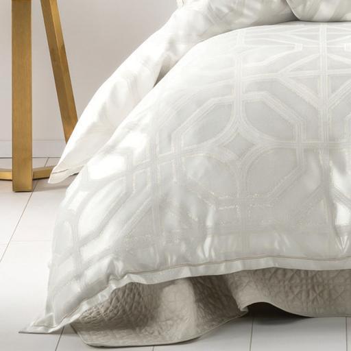 Treillage Quilt Cover Set by Grace Linen House