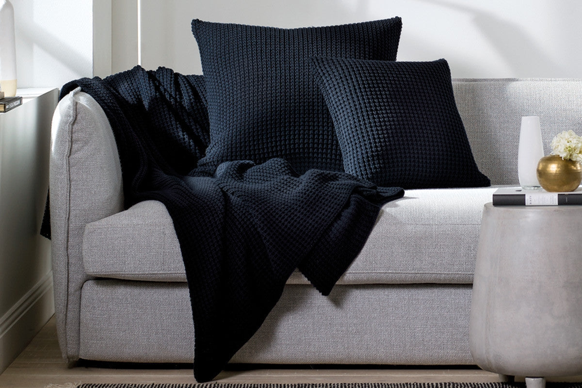 Haden Midnight European Pillowcase by Sheridan