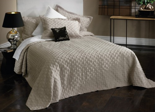 Barkley Stone Bedspread Set by Bianca