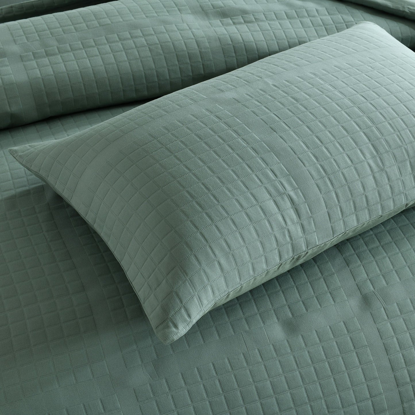 Jasper Green Quilt Cover Set by Bianca