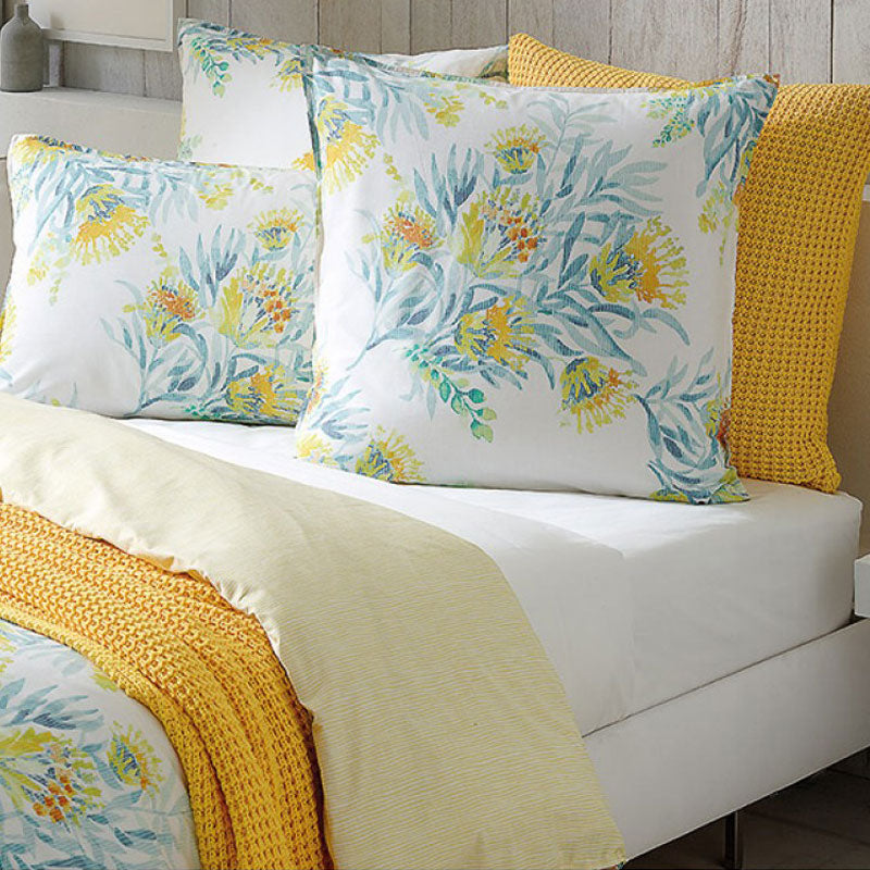 Leda Bloom european Pillowcases