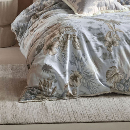 Alonna Sky Quilt Cover Set by Linen House