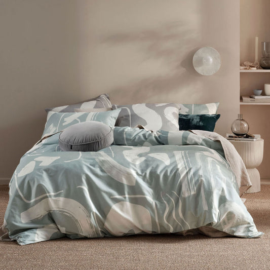 Arden Mist Quilt Cover Set by Linen House