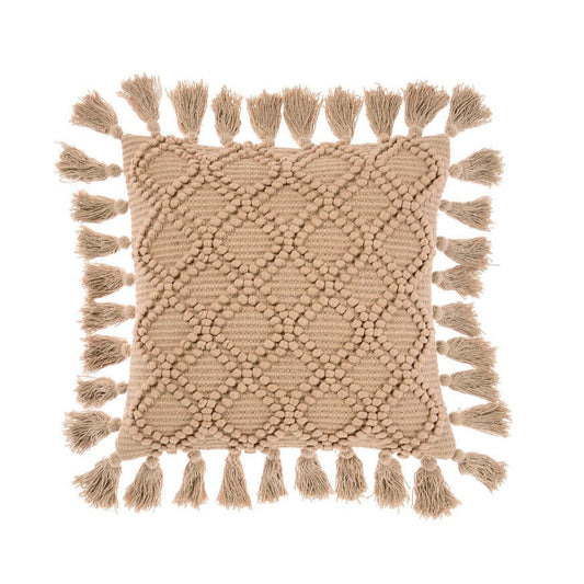 Circlet Biscotti Cushion 48 x 48cm by Linen House