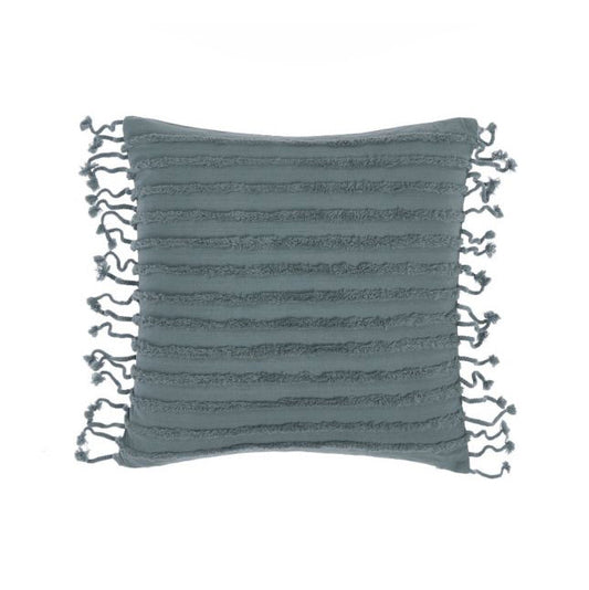 Dunaway Petrol Cushion 48X48CM by Linen House