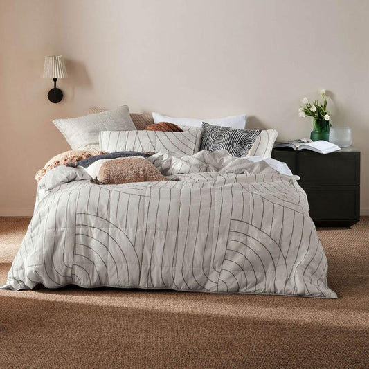 Neptune Quilt Cover Set by Linen House