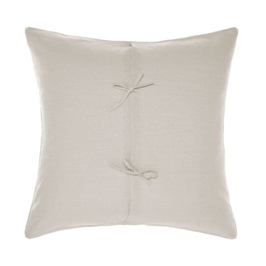 Nimes Natural Linen European Pillowcase by Linen House