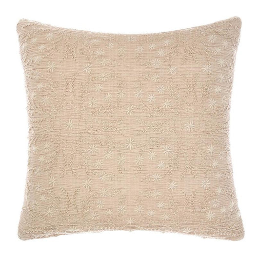 Abigail Sand European Pillowcase by Linen House