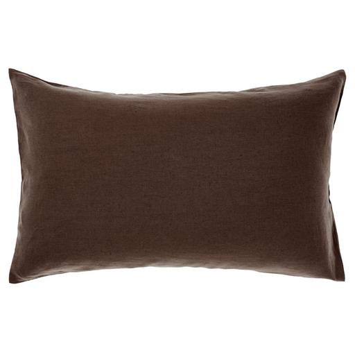 Nimes Linen Quilt Cover Set ESPRESSO by Linen House