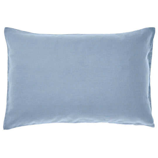 Nimes Linen Quilt Cover Set NIGHTFALL by Linen House