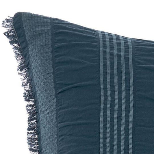 Shrimpton Slate European Pillowcase by Linen House