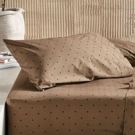 Vivienne Sheet Set Timber Sheet Set by Linen House