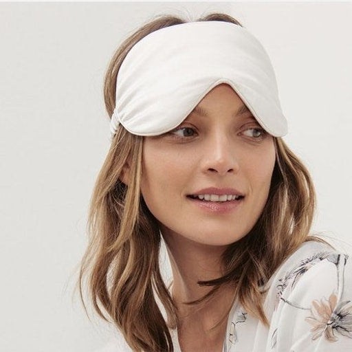 Snow Lanham Silk Eye Mask by Sheridan