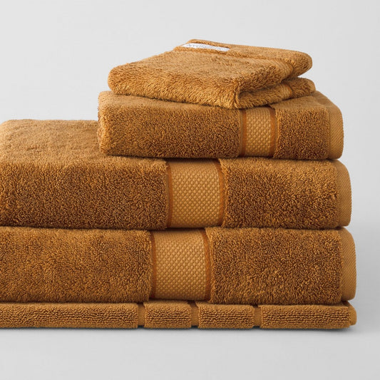 Luxury Egyptian TOBACCO Towel Collection by Sheridan