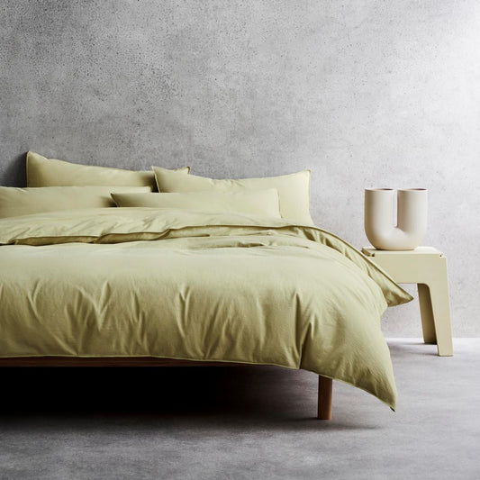 Onslo Asparagus Quilt Cover Set by Sheridan