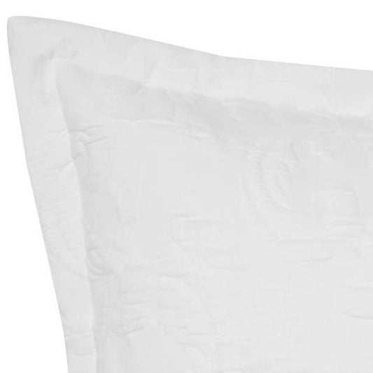 Parisi White European Pillowcase by Private Collection