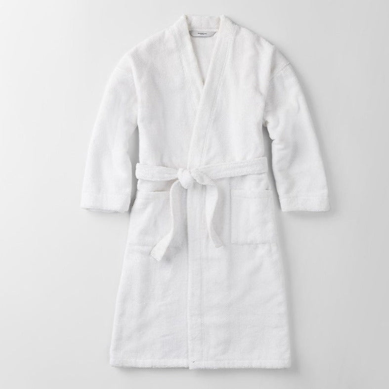 Sheridan Quick Dry Luxury Unisex Bathrobe White