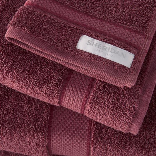 Luxury Egyptian MERLOT Towel Collection by Sheridan