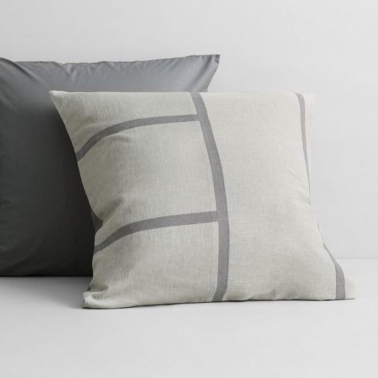Selvedge Jade European Pillowcase by Sheridan