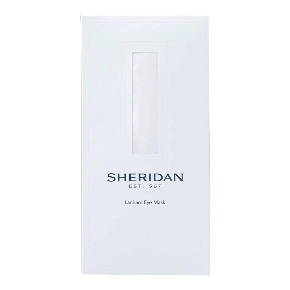 Snow Lanham Silk Eye Mask by Sheridan