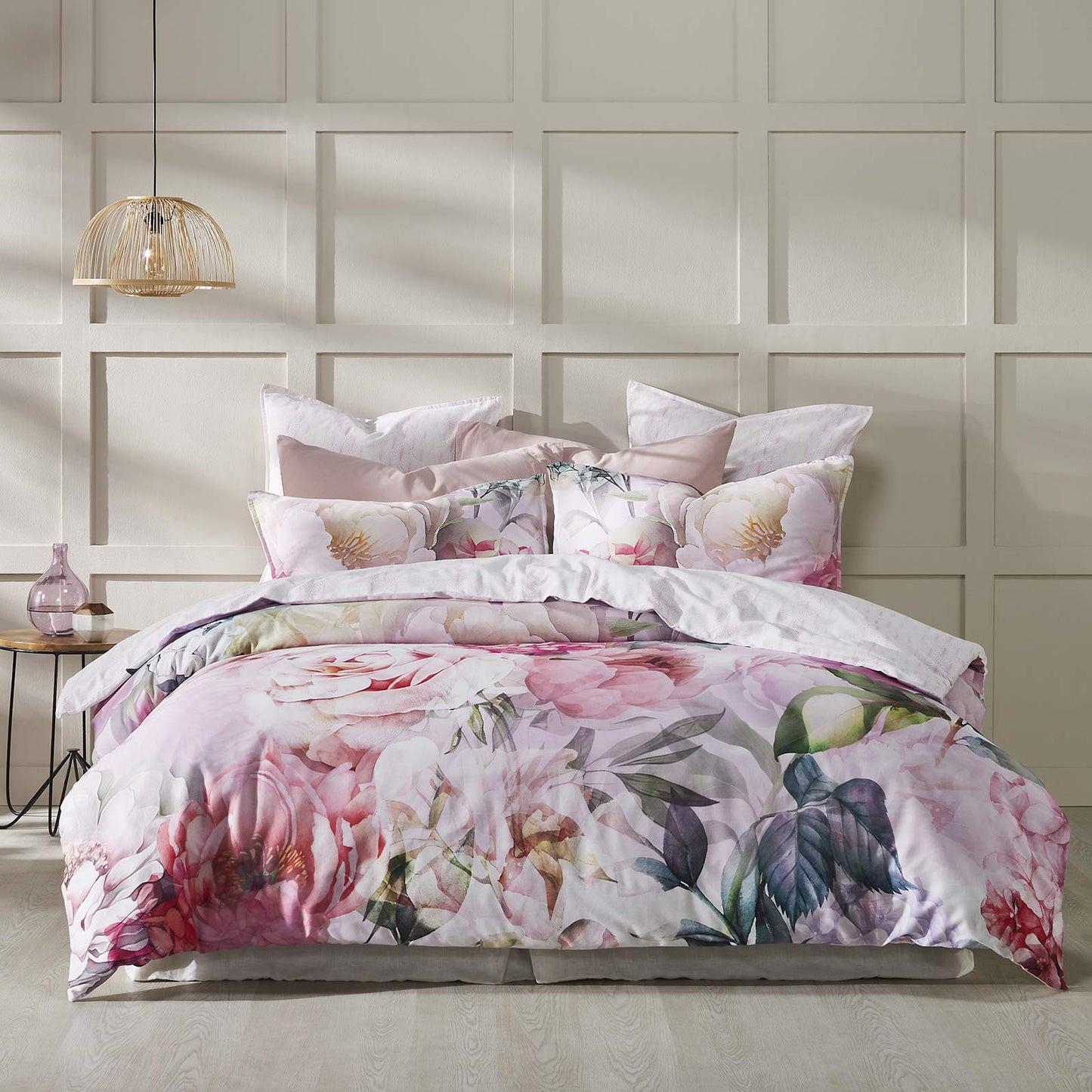 Summer Daze Pink Quilt Cover Set by Logan & Mason