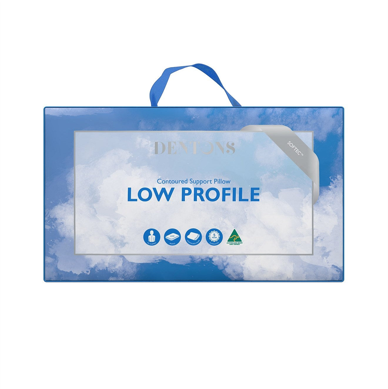 Dentons Low Profile Contoured Pillow