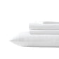 300TC Cotton Percale White Sheet Set by Private Collection