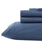 500TC Cotton Sateen Indigo Fitted Sheet by Private Collection