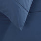 500TC Cotton Sateen Indigo Fitted Sheet by Private Collection