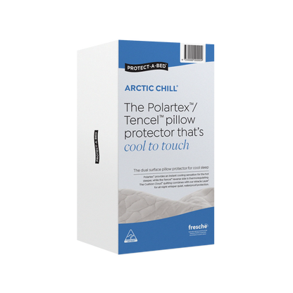 Arctic Chill® Polartex™ Jacquard Waterproof Pillow Protector by Protect-A-Bed